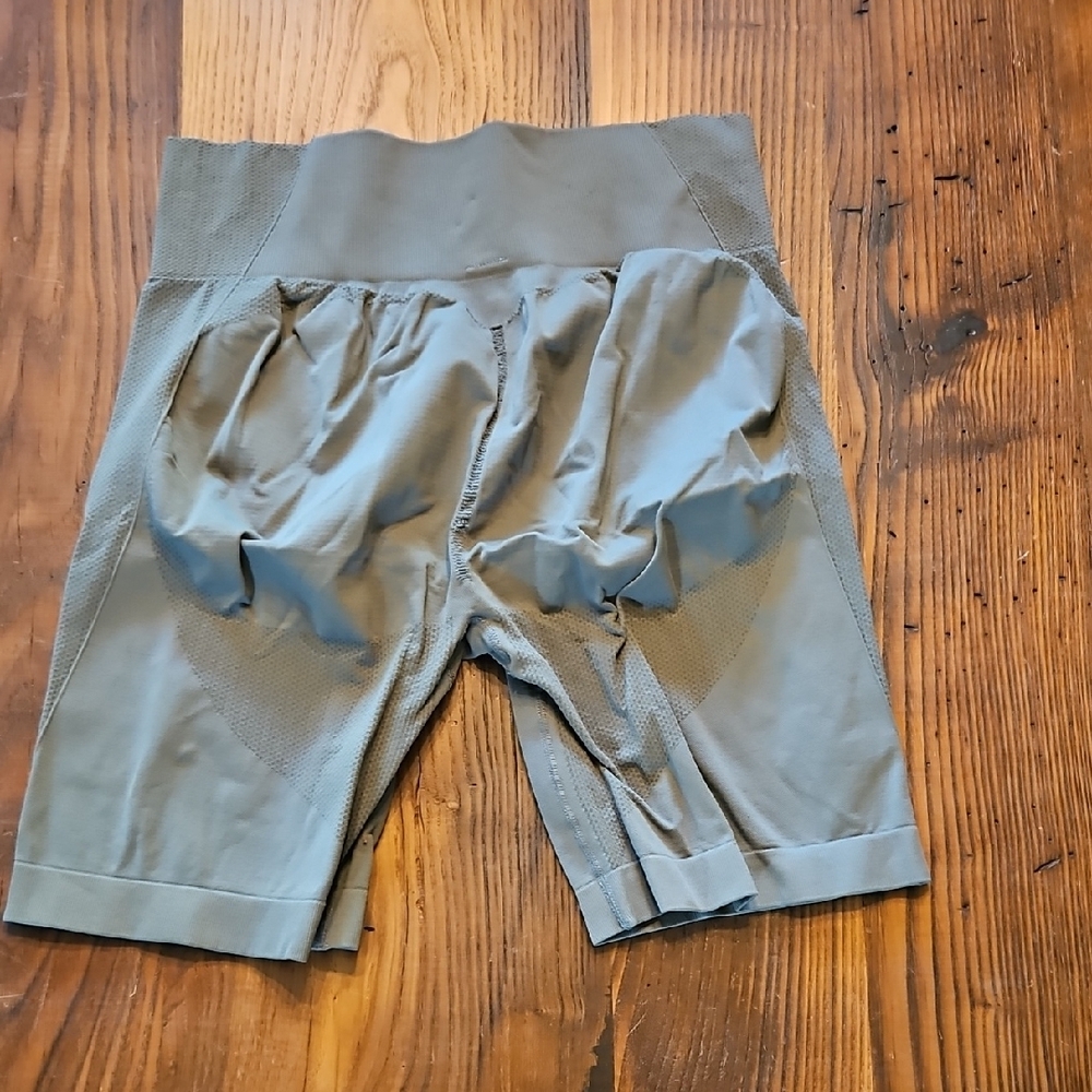 Women's Green Bike Shorts